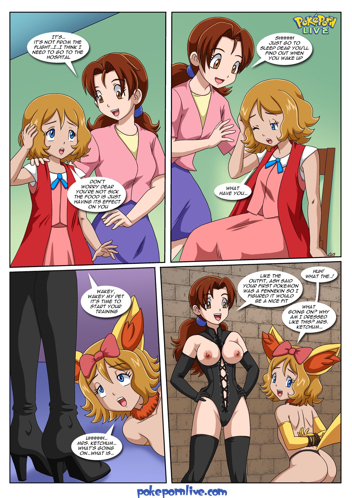 Mistress Ketchum’s PokeBitches (Pokemon) - PalComix page 5 hentai porn comic manga doujin